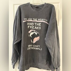 Charcoal Graphic Women's Sweatshirt